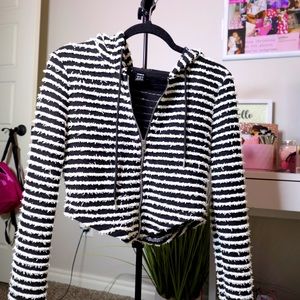 Striped Hoodie from Shein